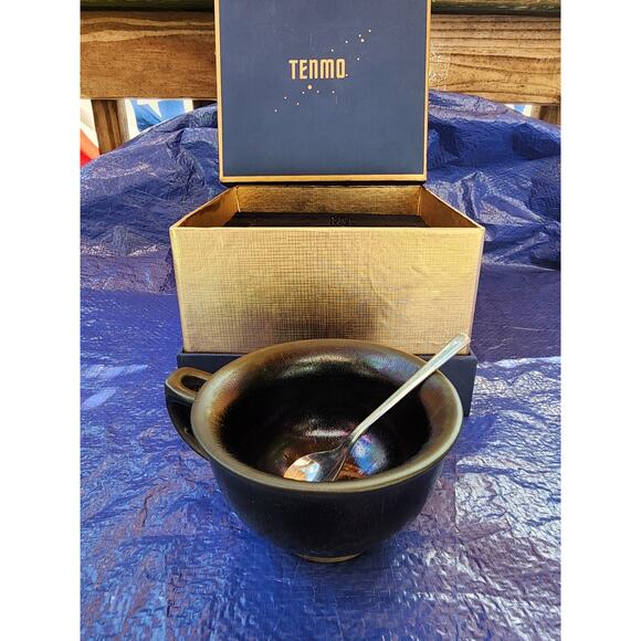 Tenmo tenmokiln - there’s a nebula in that coffee cup Tea/coffee Set With Box - Picture 1 of 8
